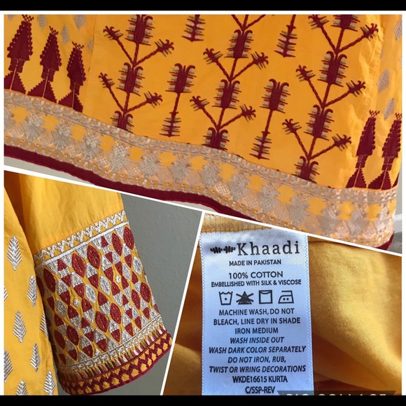 SOLDâď¸Khaadi,indian, pakistani, women kurti - Picture 6 of 8